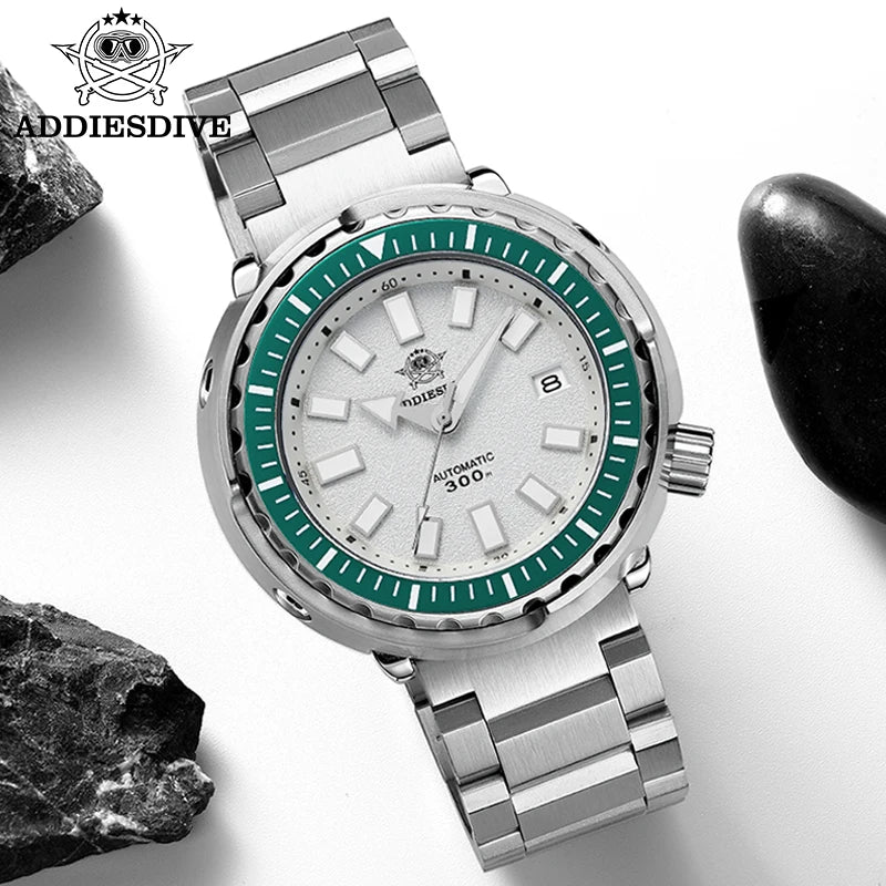 Herren-Profi-Taucheruhr mit Automatikwerk und 300 m Wassertiefe