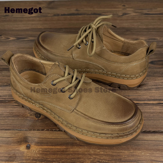 Schnürschuhe aus Echtleder für Herren – klassisch & bequem