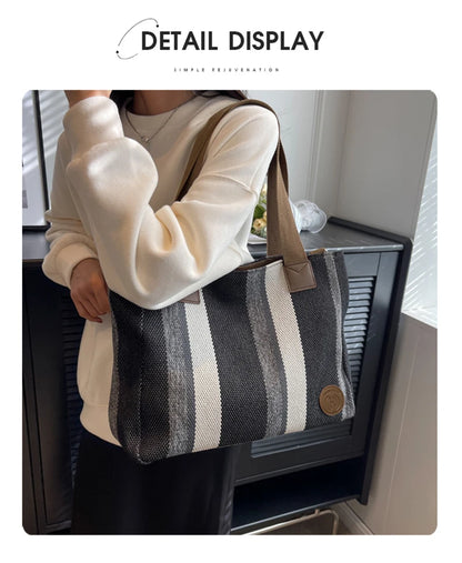 Damen Shoulder Bag aus Fabric Casual Large Capacity Tote Bag