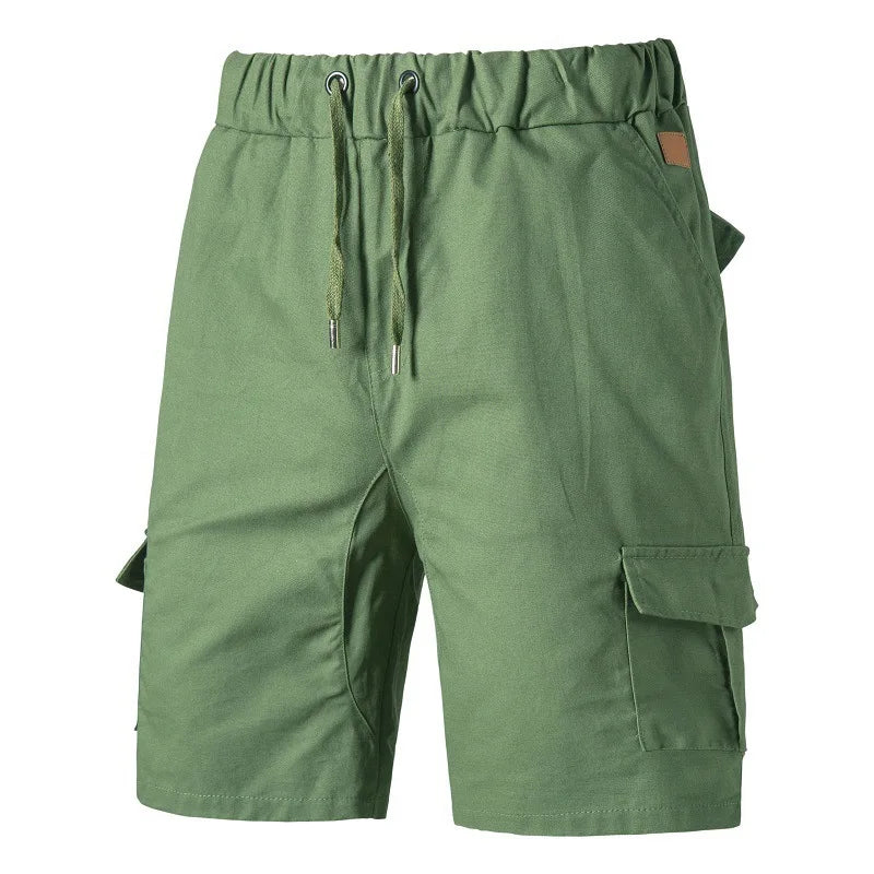Lässige Herren-Shorts in Übergröße mit mehreren Taschen und lockerem Schnitt – ideal für die Arbeit