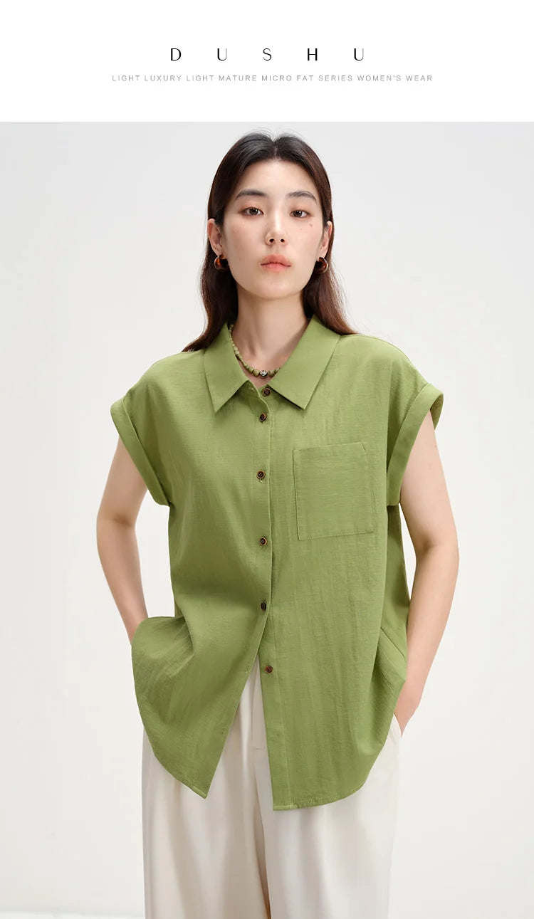 Lässiges Damen-Polo-Shirt im amerikanischen Stil mit Kontrastfarben – Sommerliches, lockeres Design für vielseitige Kombinationen