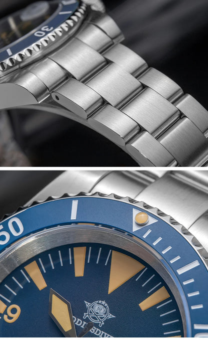 Herren-Taucheruhr mit Keramiklünette und NH35A-Automatikwerk