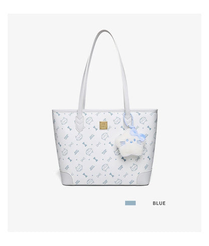 Damen Schultertasche Aus PVC-Leder Mit Großer Kapazität Im Alltag