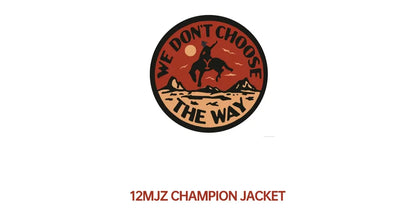 Herren Jacke Bestickte Slim-Fit Canvas Revers Mantel Zip-Up Casual