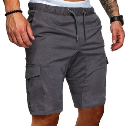 Lässige Herren-Shorts in Übergröße mit mehreren Taschen und lockerem Schnitt – ideal für die Arbeit
