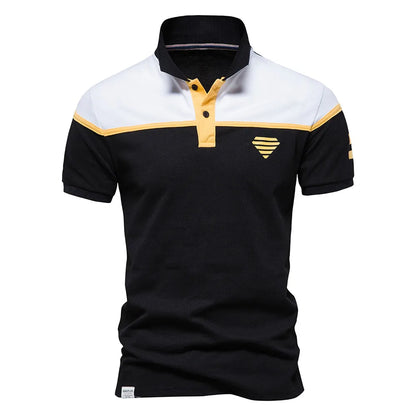 Herren Polo Shirt aus Baumwolle im lässigen Stil für den Sommer