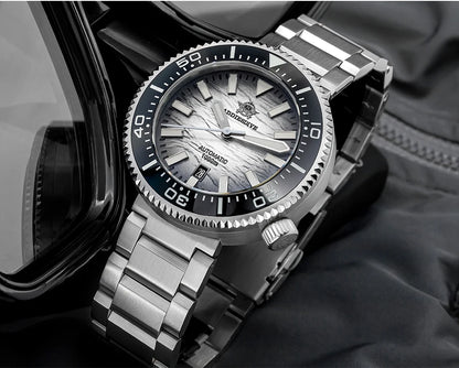 Herren-Profi-Taucheruhr mit 1000 m Wasserdichtigkeit und NH35A