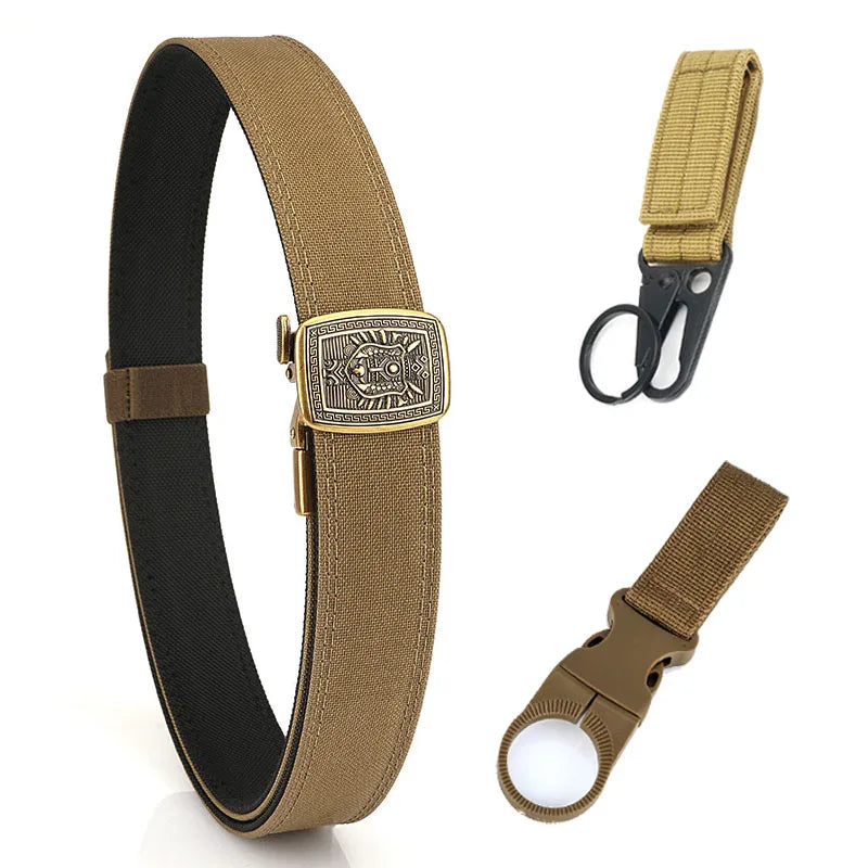 VATLY Retro Rigid Tactical Gürtel Herren Nylon Schnellverschluss Duty Hose