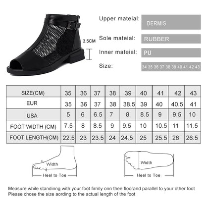 Damen Mesh Sandalen Hohle Offene Spitze 35-43