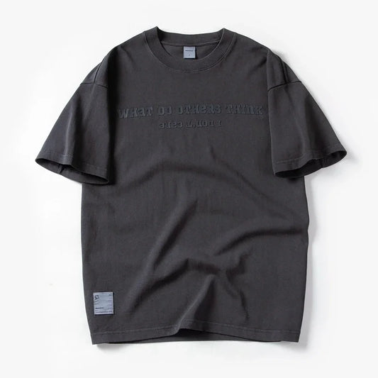 Herren T-Shirt aus Baumwolle im lässigen O-Ausschnitt mit hochwertigem Design
