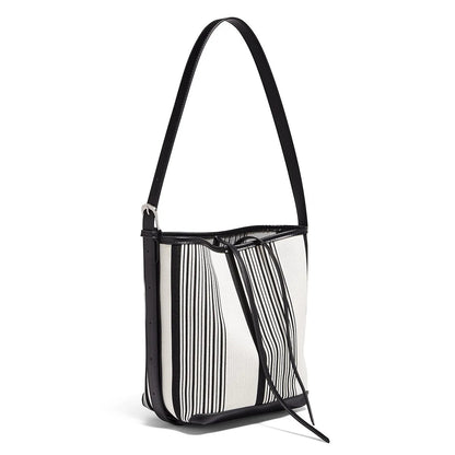 Damen Schultertasche aus veganem Leder – Große Beuteltasche für Büro und Alltag