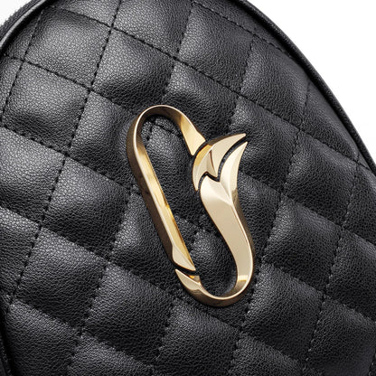 Damen Umhängetasche aus Leder kleine Mini Crossbody-Tasche