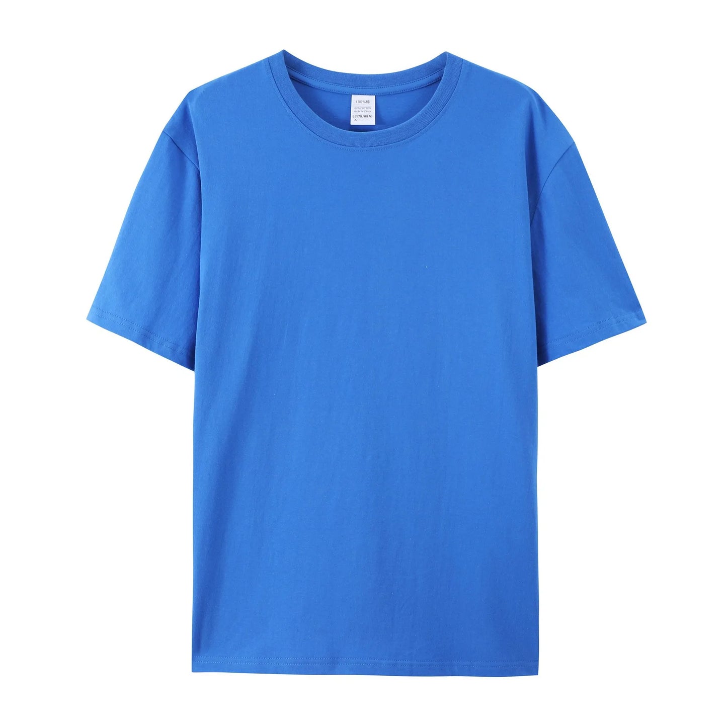 Herren Baumwolle T Shirt Leichter Oversize Schnitt Casual Sommer