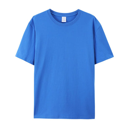 Herren Baumwolle T Shirt Leichter Oversize Schnitt Casual Sommer
