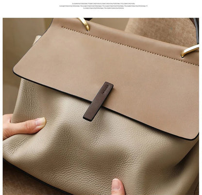Office Damen Handtasche aus Kuhleder