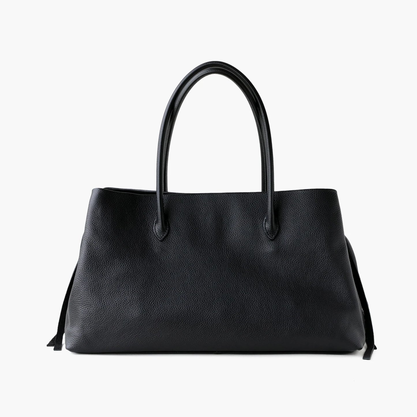 Große Ledertasche Echtes Leder - Wildleder-Details