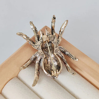 Brosche Spinne Opal Insekt Abzeichen Party Bankett Unisex