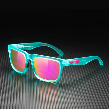 Sonnenbrille übergroß quadratisch polarisiert 64mm Angeln Herren