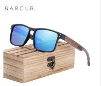 Sonnenbrille Holz Walnuss Marken-Design polarisiert UV400 Herren Damen