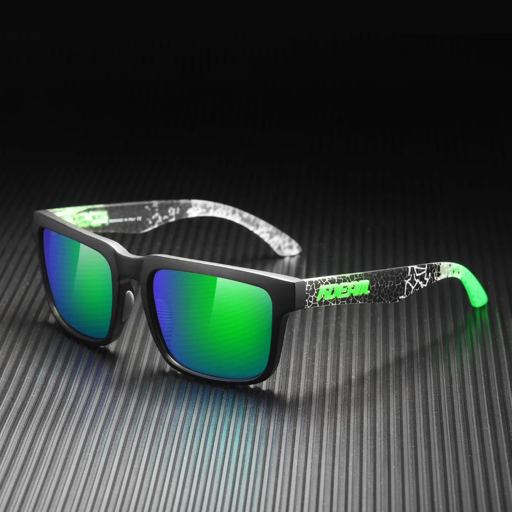 Sonnenbrille übergroß quadratisch polarisiert 64mm Angeln Herren