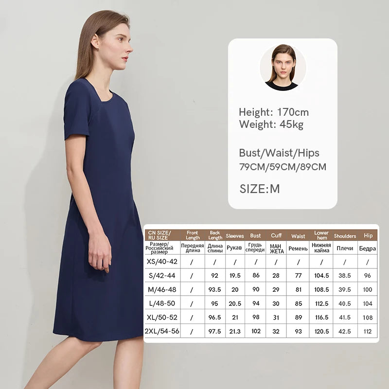 Elegant Tailliertes Strickkleid Für Damen Atmungsaktiv