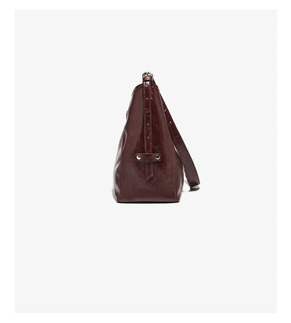 Damen-Hobo-Tasche aus PU-Leder mit Großem Stauraum für Alltag und Freizeit Geeignet als City-Tasche