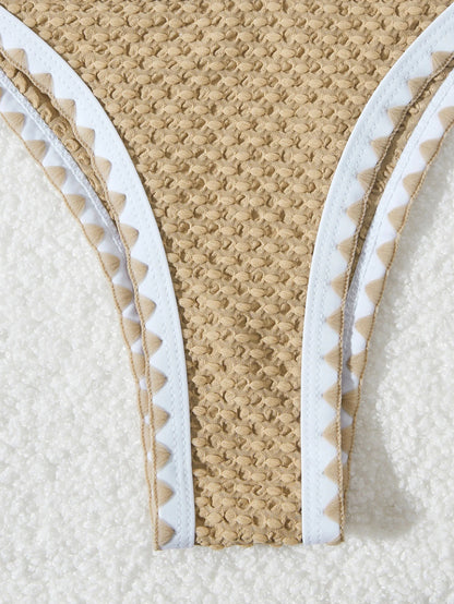 Sexy Bikini-Set in Pink mit Push-up-Effekt – Perfekt für Strand und Pool