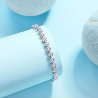 Damen-Armband klassisch mit Moissanit