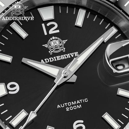Herren-Automatik-Taucheruhr mit Drehlünette und 20 Bar