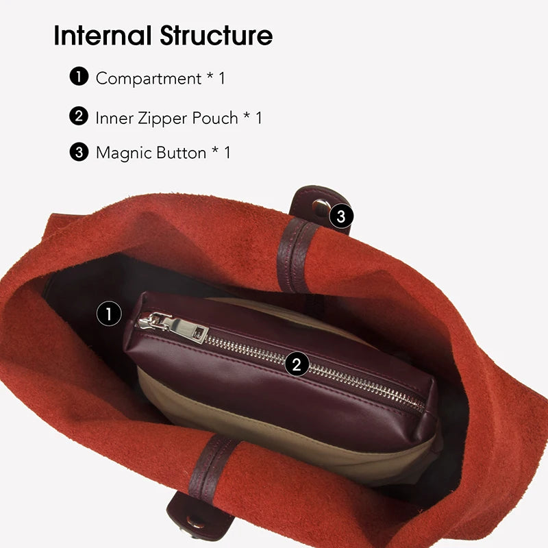 First-Layer Rindleder Tote Bag