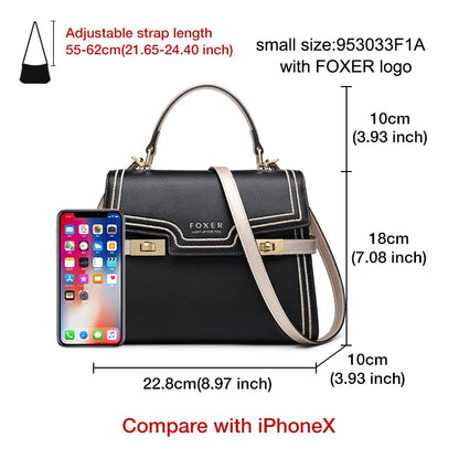 Damen Handtasche mit Crossbody Flap