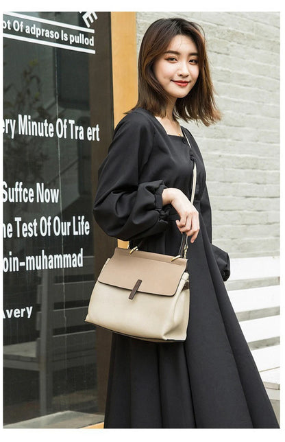 Office Damen Handtasche aus Kuhleder