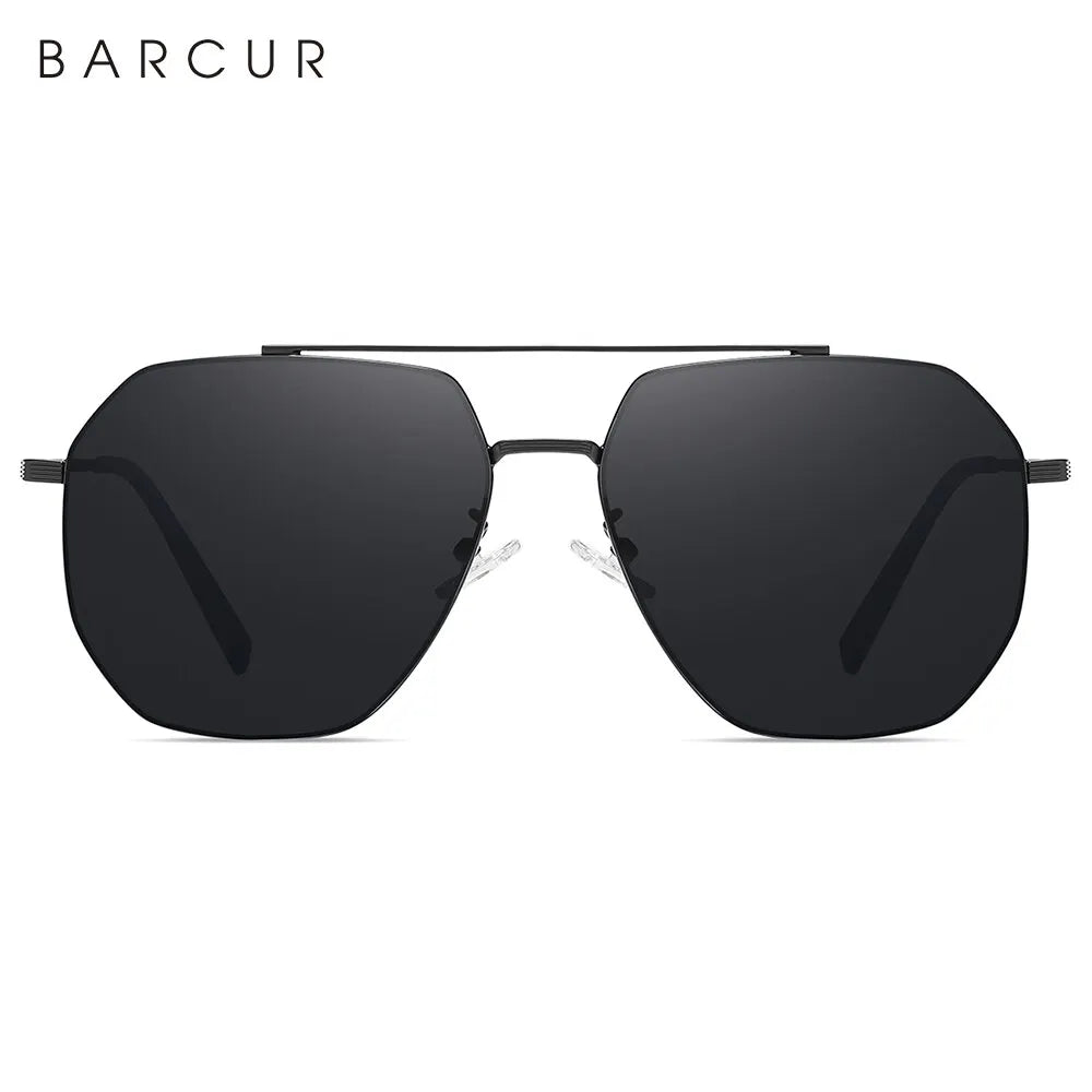 Sonnenbrille quadratisch 2mm dicke Gläser polarisiert Unisex