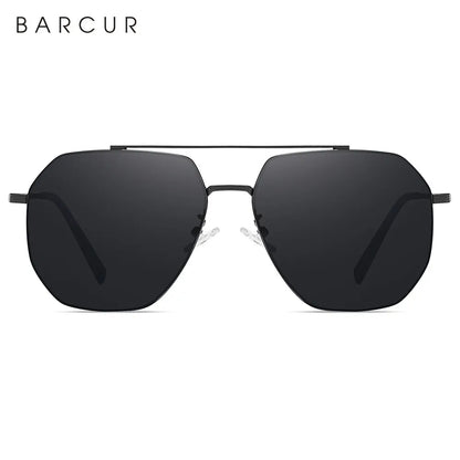 Sonnenbrille quadratisch 2mm dicke Gläser polarisiert Unisex