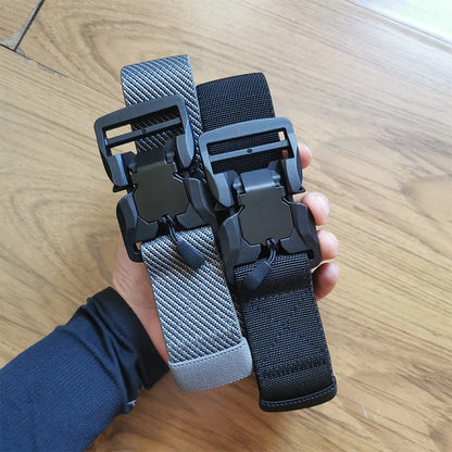 Herren-Gürtel aus Nylon mit Magnetverschluss Leicht und strapazierfähig für Alltag und Außenbereich
