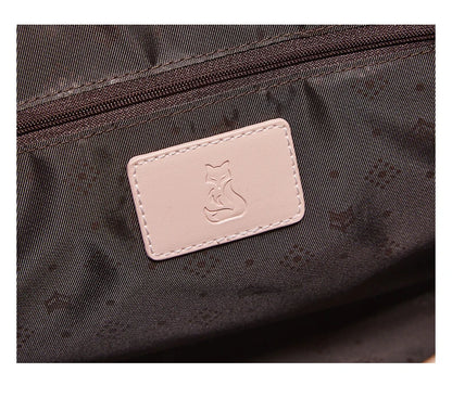 Damen Schultertasche Aus PVC-Leder Mit Großer Kapazität Im Alltag