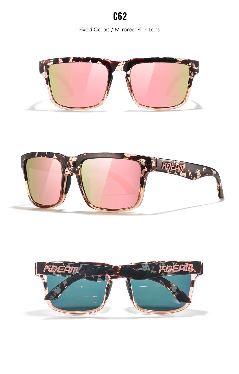 Sonnenbrille polarisiert minimalistisch modern Etui Unisex neue Farben