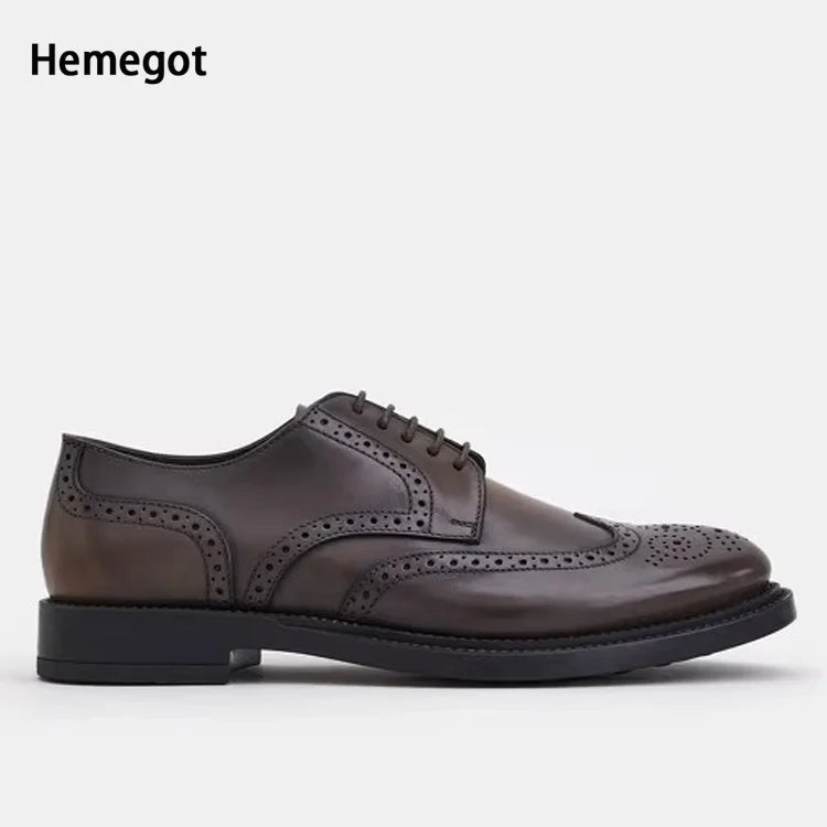 Schnürschuhe aus Echtleder für Herren – klassisch & bequem