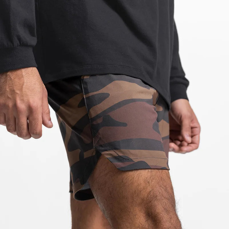 Atmungsaktive Baumwoll-Leinen-Shorts mit Kordelzug und elastischem Bund – ideal für den täglichen Strandbesuch