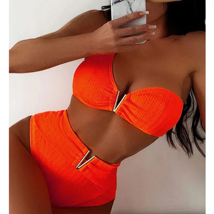 Sexy Bikini-Set für Damen mit Push-up-Effekt – Perfekt für Strand und Pool