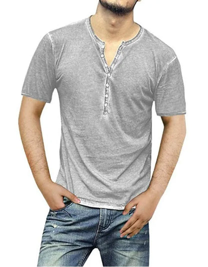 Gestreifte Herren-Freizeithose mit Taschen – ideal für Frühling und Sommer