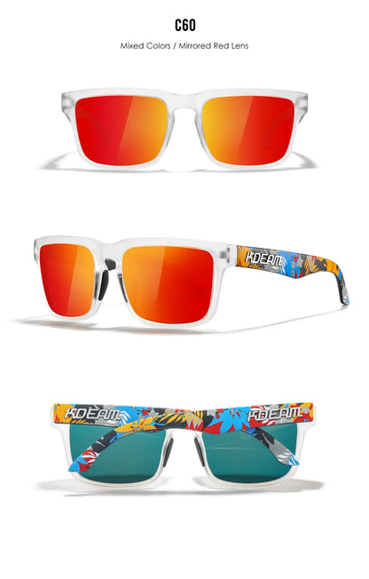 Sonnenbrille polarisiert minimalistisch modern Etui Unisex neue Farben