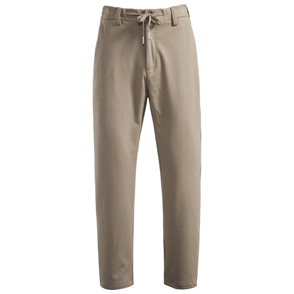 Warme Herren Winterhose Winddicht Fleece Elastischer Bund