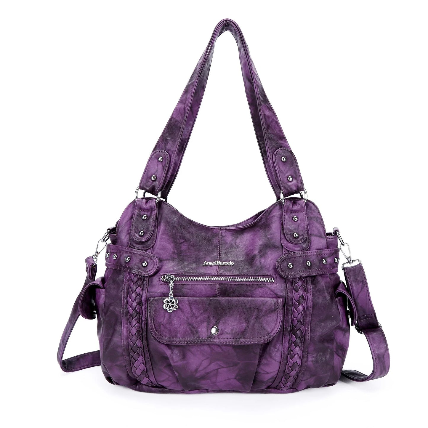 Damen-Schultertasche mit großer Kapazität, viel Stauraum und praktischen Innenfächern