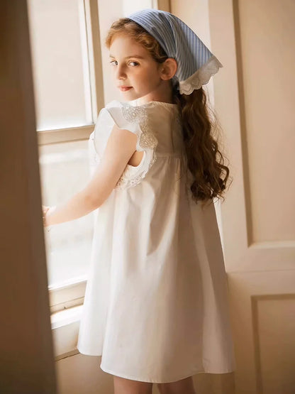 Roter Samtrock für Kleinkinder mit Pailletten – warmer Herbst-Winter-Party-Look für Mädchen von 110cm bis 170cm