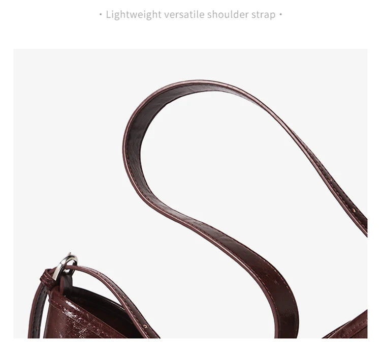 Damen Hobo Tasche Aus PU Leder Mit Großer Kapazität