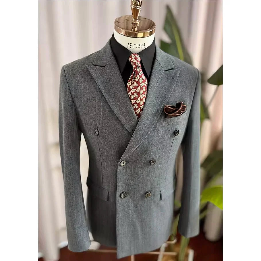 Eleganter Herrenanzug in Weiß – Slim Fit mit Blazer, Weste und Hose für Hochzeit oder Party