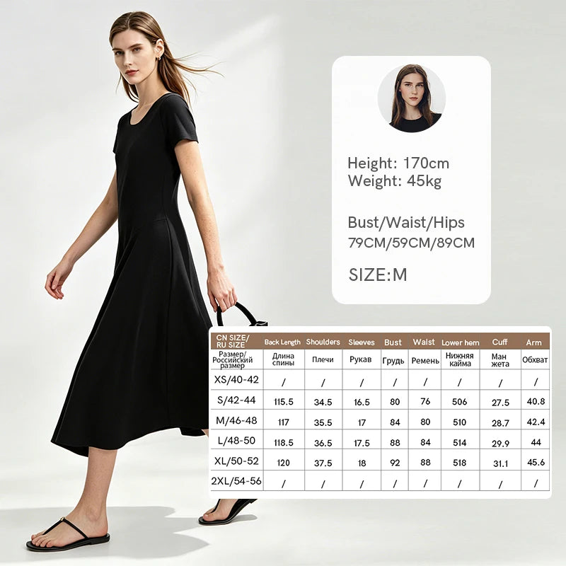 Stilvolles Damen Midikleid Mit Stretch Für Büro Und Alltag