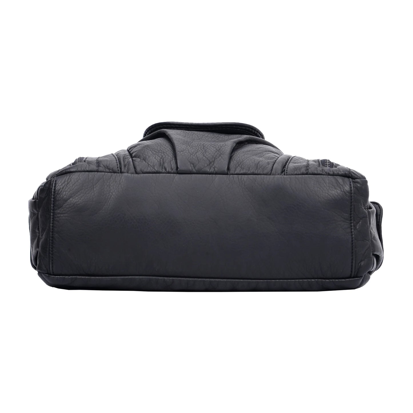 Damen-Hobo-Tasche aus Vintage-Leder mit verstellbarem Tragegurt und Mehrfachtaschen