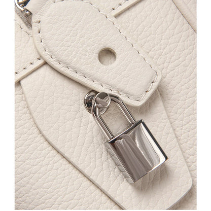 Kalbsleder Top-Handle Handtasche | Minimalistisch